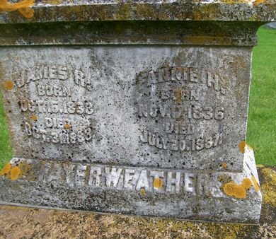FAYERWEATHER, FANNIE H. - Lee County, Iowa | FANNIE H. FAYERWEATHER 
