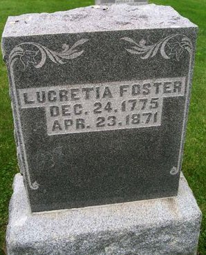 FOSTER, LUCRETIA - Lee County, Iowa | LUCRETIA FOSTER 