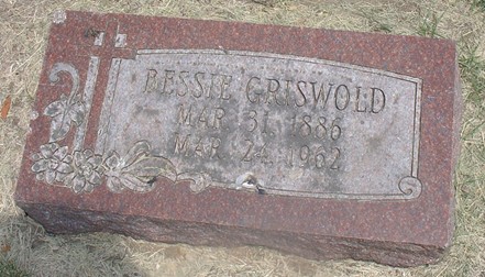 GRISWOLD, BESSIE - Lee County, Iowa | BESSIE GRISWOLD 