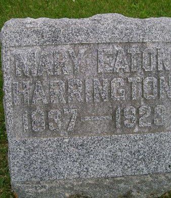 EATON HARRINGTON, MARY - Lee County, Iowa | MARY EATON HARRINGTON 