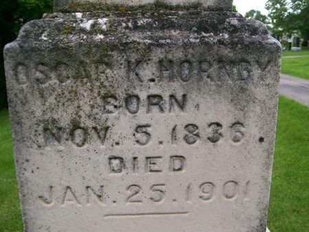 HORNBY, OSCAR K. - Lee County, Iowa | OSCAR K. HORNBY 