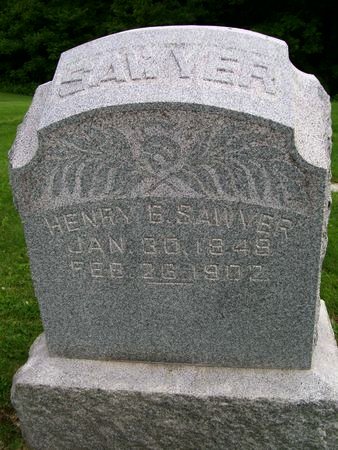 SAWYER, HENRY B. - Lee County, Iowa | HENRY B. SAWYER 