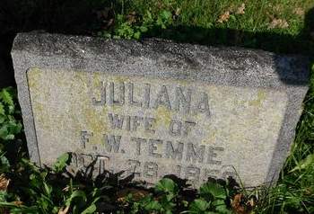 LOHMAR TEMME, JULIANA - Lee County, Iowa | JULIANA LOHMAR TEMME 