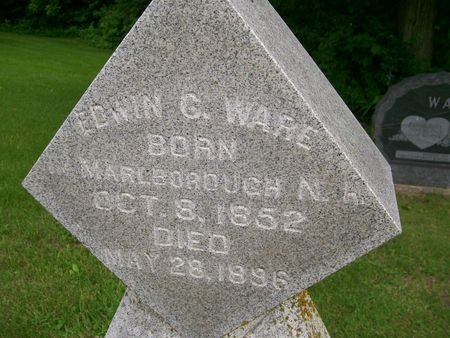WARE, EDWIN CHAPIN - Lee County, Iowa | EDWIN CHAPIN WARE 