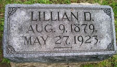 DAY WHARTON, LILLIAN D. - Lee County, Iowa | LILLIAN D. DAY WHARTON 
