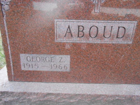ABOUD, GEORGE Z. - Linn County, Iowa | GEORGE Z. ABOUD 