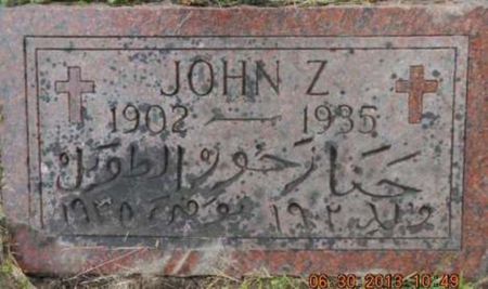 ABOUD, JOHN Z. - Linn County, Iowa | JOHN Z. ABOUD 