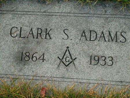 ADAMS, CLARK S. - Linn County, Iowa | CLARK S. ADAMS 