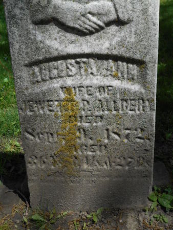 ALLBERRY, AUGUSTA ANN - Linn County, Iowa | AUGUSTA ANN ALLBERRY 