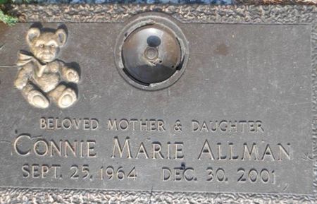 ALLMAN, CONNIE MARIE - Linn County, Iowa | CONNIE MARIE ALLMAN 