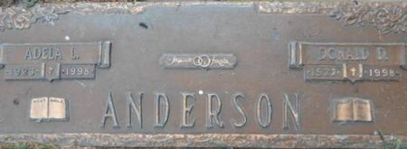 ANDERSON, DONALD D. - Linn County, Iowa | DONALD D. ANDERSON 
