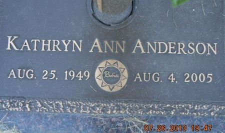ANDERSON, KATHRYN ANN - Linn County, Iowa | KATHRYN ANN ANDERSON 