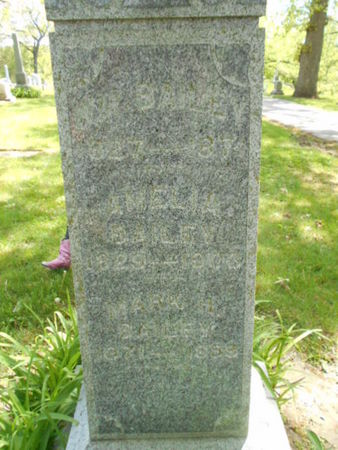 HANAWALT BAILEY, AMELIA - Linn County, Iowa | AMELIA HANAWALT BAILEY 