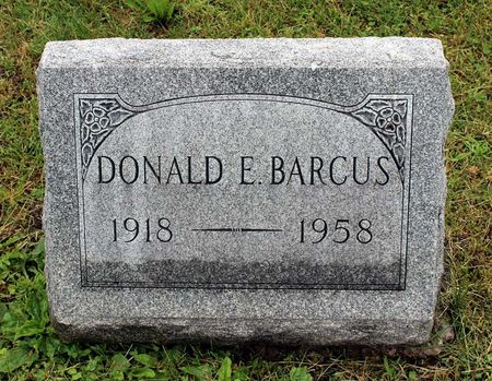 BARCUS, DONALD E. - Linn County, Iowa | DONALD E. BARCUS 