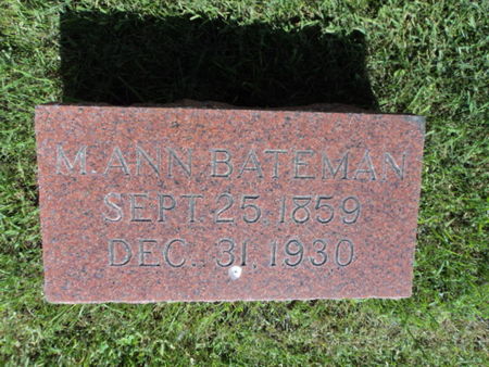 KEARNS BATEMAN, MARGARET ANN - Linn County, Iowa | MARGARET ANN KEARNS BATEMAN 