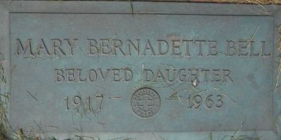 BELL, MARY BERNADETTE - Linn County, Iowa | MARY BERNADETTE BELL 