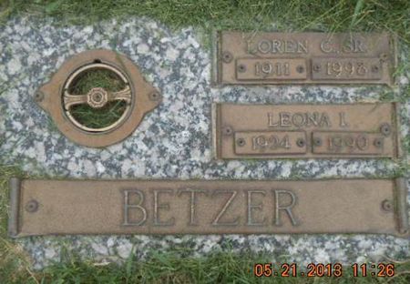BETZER, LEONA I. - Linn County, Iowa | LEONA I. BETZER 