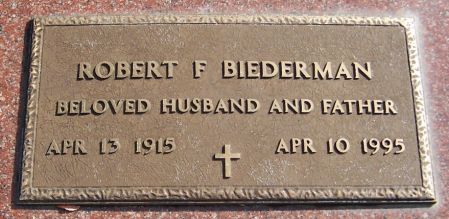 BIEDERMAN, ROBERT F. - Linn County, Iowa | ROBERT F. BIEDERMAN 