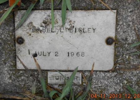 BIGLEY, MABEL L. - Linn County, Iowa | MABEL L. BIGLEY 