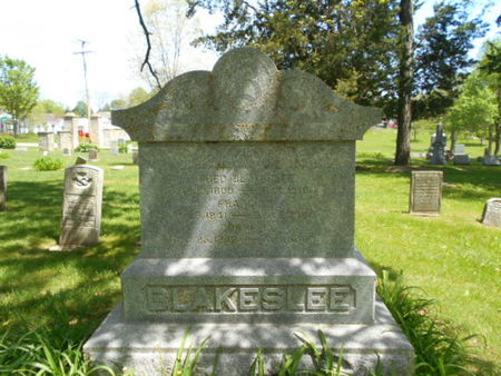 BLAKESLEE, FRANCIS G. - Linn County, Iowa | FRANCIS G. BLAKESLEE 