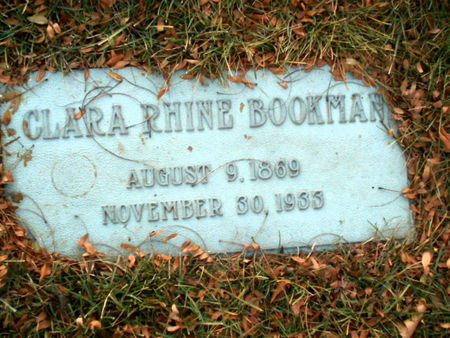 BOOKMAN, CLARA - Linn County, Iowa | CLARA BOOKMAN 
