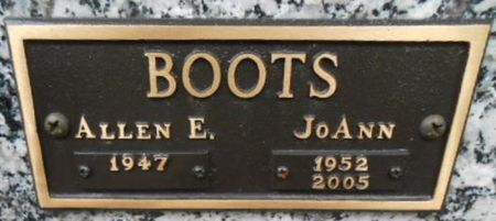 BOOTS, JO ANN - Linn County, Iowa | JO ANN BOOTS 