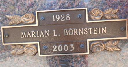BORNSTEIN, MARIAN L. - Linn County, Iowa | MARIAN L. BORNSTEIN 