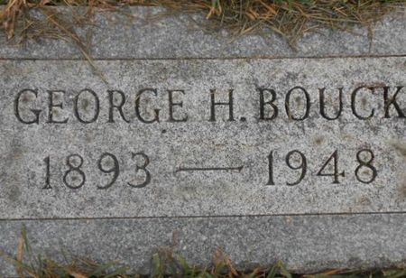 BOUCK, GEORGE H. - Linn County, Iowa | GEORGE H. BOUCK 
