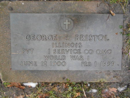 BRISTOL, GEORGE E.   (GEORGE ELDRIDGE) - Linn County, Iowa | GEORGE E.   (GEORGE ELDRIDGE) BRISTOL 