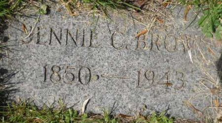BROWN, JENNIE C. - Linn County, Iowa | JENNIE C. BROWN 