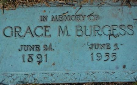 BURGESS, GRACE MAE - Linn County, Iowa | GRACE MAE BURGESS 