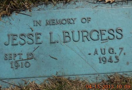BURGESS, JESSE LEROY - Linn County, Iowa | JESSE LEROY BURGESS 