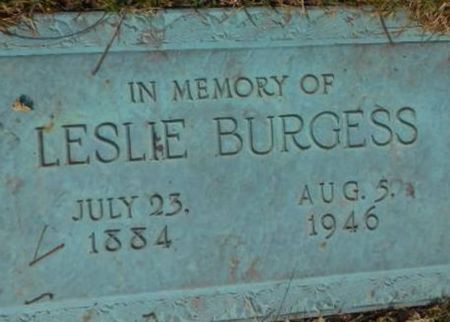 BURGESS, LESLIE - Linn County, Iowa | LESLIE BURGESS 