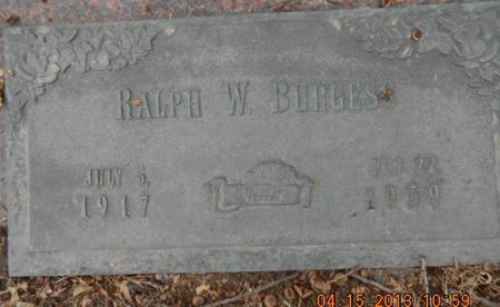 BURGESS, RALPH - Linn County, Iowa | RALPH BURGESS 