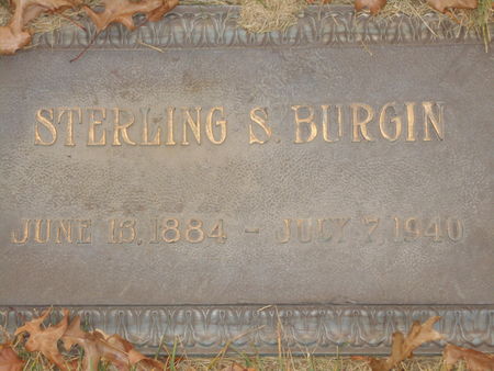 BURGIN, STERLING S. - Linn County, Iowa | STERLING S. BURGIN 