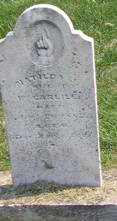 CARLILE, MATILDA - Linn County, Iowa | MATILDA CARLILE 