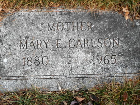 CARLSON, MARY E. - Linn County, Iowa | MARY E. CARLSON 