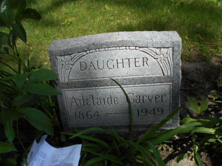 KRAMER CARVER, ADELAIDE   (EMILY ADELAIDE) - Linn County, Iowa | ADELAIDE   (EMILY ADELAIDE) KRAMER CARVER 