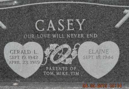 CASEY, GERALD L. - Linn County, Iowa | GERALD L. CASEY 