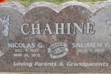 CHAHINE, NICHOLAS G. - Linn County, Iowa | NICHOLAS G. CHAHINE 