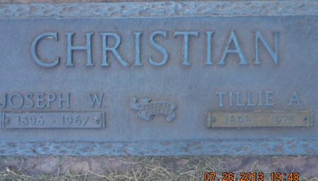 PAVLICEK CHRISTIAN, TILLIE A. - Linn County, Iowa | TILLIE A. PAVLICEK CHRISTIAN 