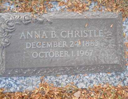 CHRISTLE, ANNA B - Linn County, Iowa | ANNA B CHRISTLE 