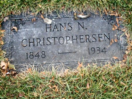 CHRISTOPHERSEN, HANS NICOLI - Linn County, Iowa | HANS NICOLI CHRISTOPHERSEN 