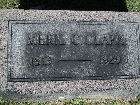 CLARK, MERIL C. - Linn County, Iowa | MERIL C. CLARK 