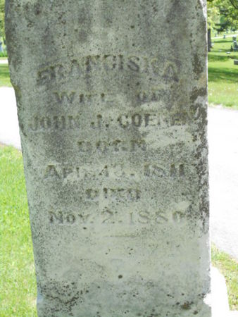 COENEN, FRANCISKA - Linn County, Iowa | FRANCISKA COENEN 