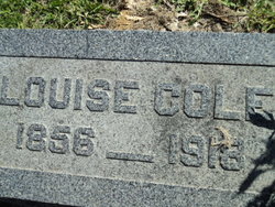 HORN COLE, LOUISE JANE - Linn County, Iowa | LOUISE JANE HORN COLE 