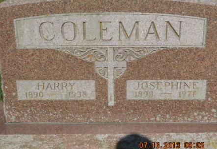 COLEMAN, HARRY - Linn County, Iowa | HARRY COLEMAN 