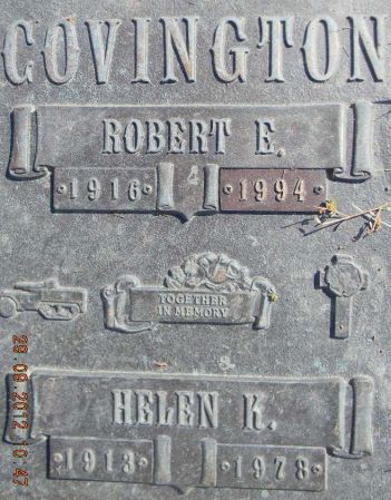 COVINGTON, HELEN K. - Linn County, Iowa | HELEN K. COVINGTON 