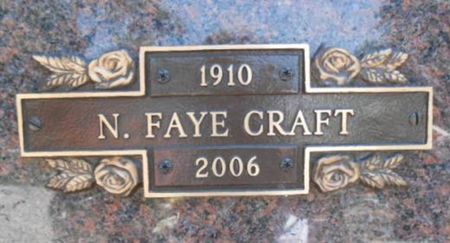 CRAFT, NELLIE FAYE - Linn County, Iowa | NELLIE FAYE CRAFT 
