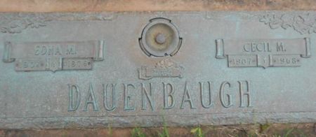 TRIMBLE DAUENBAUGH, EDNA MARIE - Linn County, Iowa | EDNA MARIE TRIMBLE DAUENBAUGH 